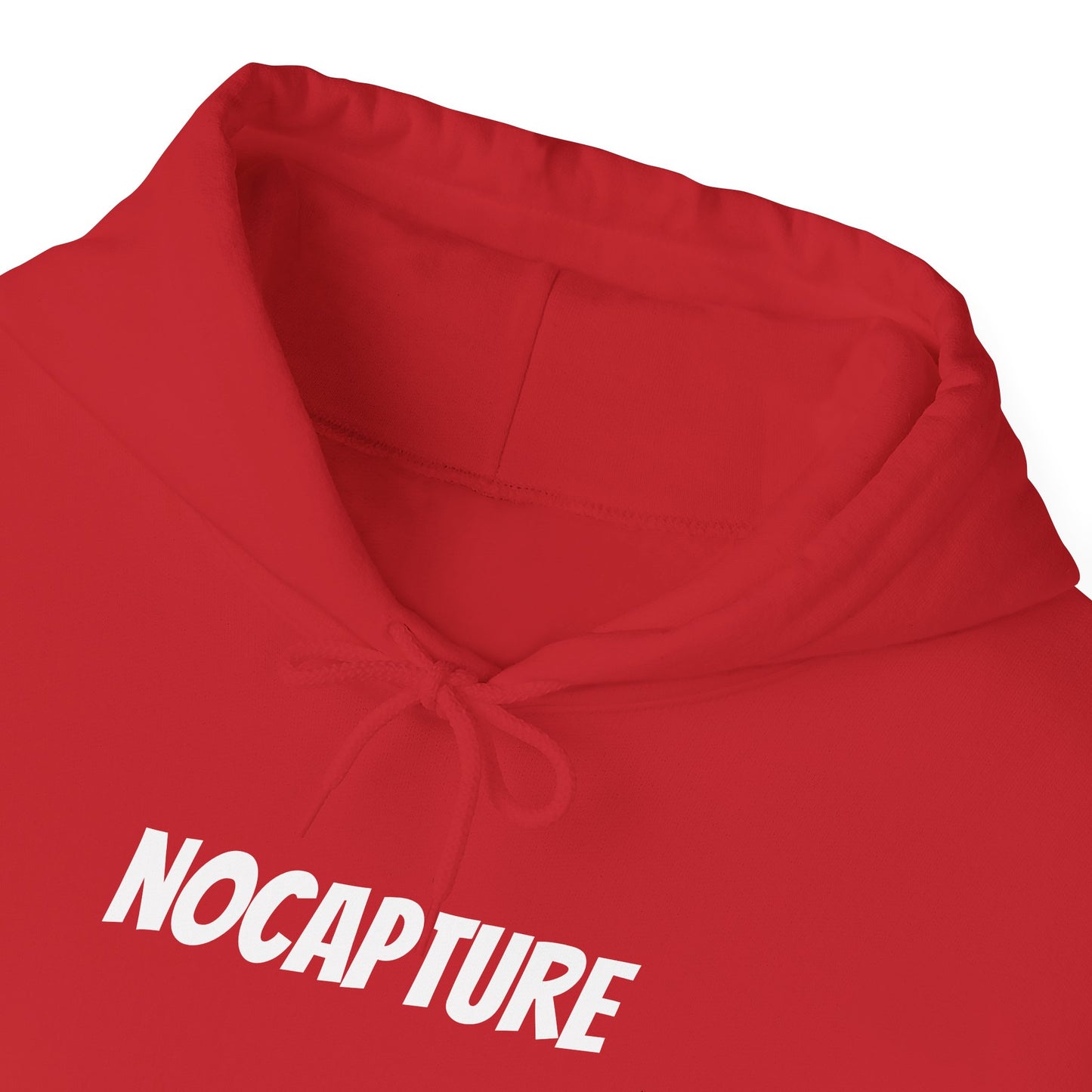 Unisex Heavy Blend™ Hooded Sweatshirt - Cozy Streetwear White Logo front and back