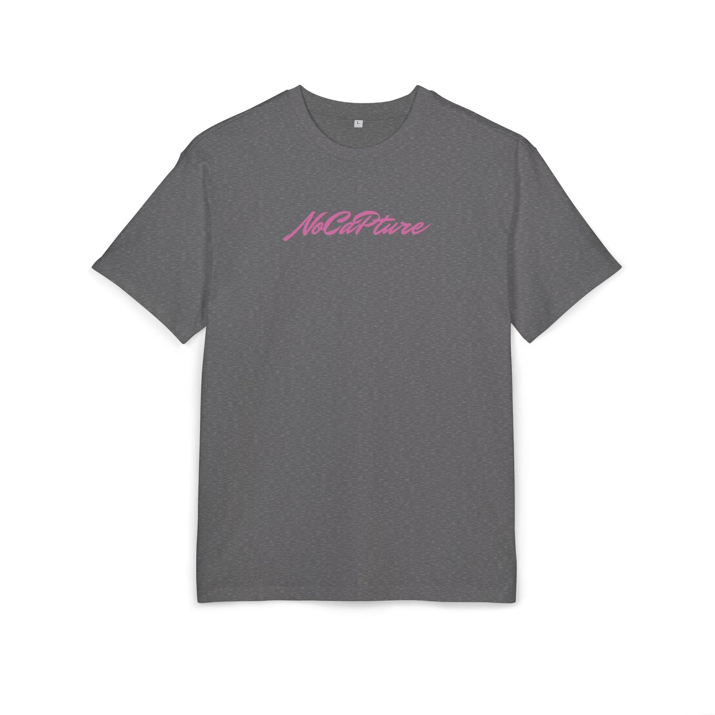 NoCapture Unisex Heavy Oversize Tee - Nocapture PJY front logo