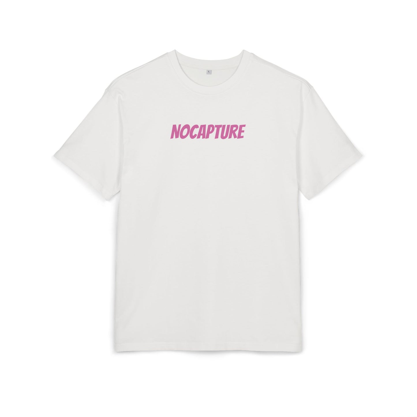 Copy of Unisex Heavy Oversize Tee - Front and Back Logo BabyPink