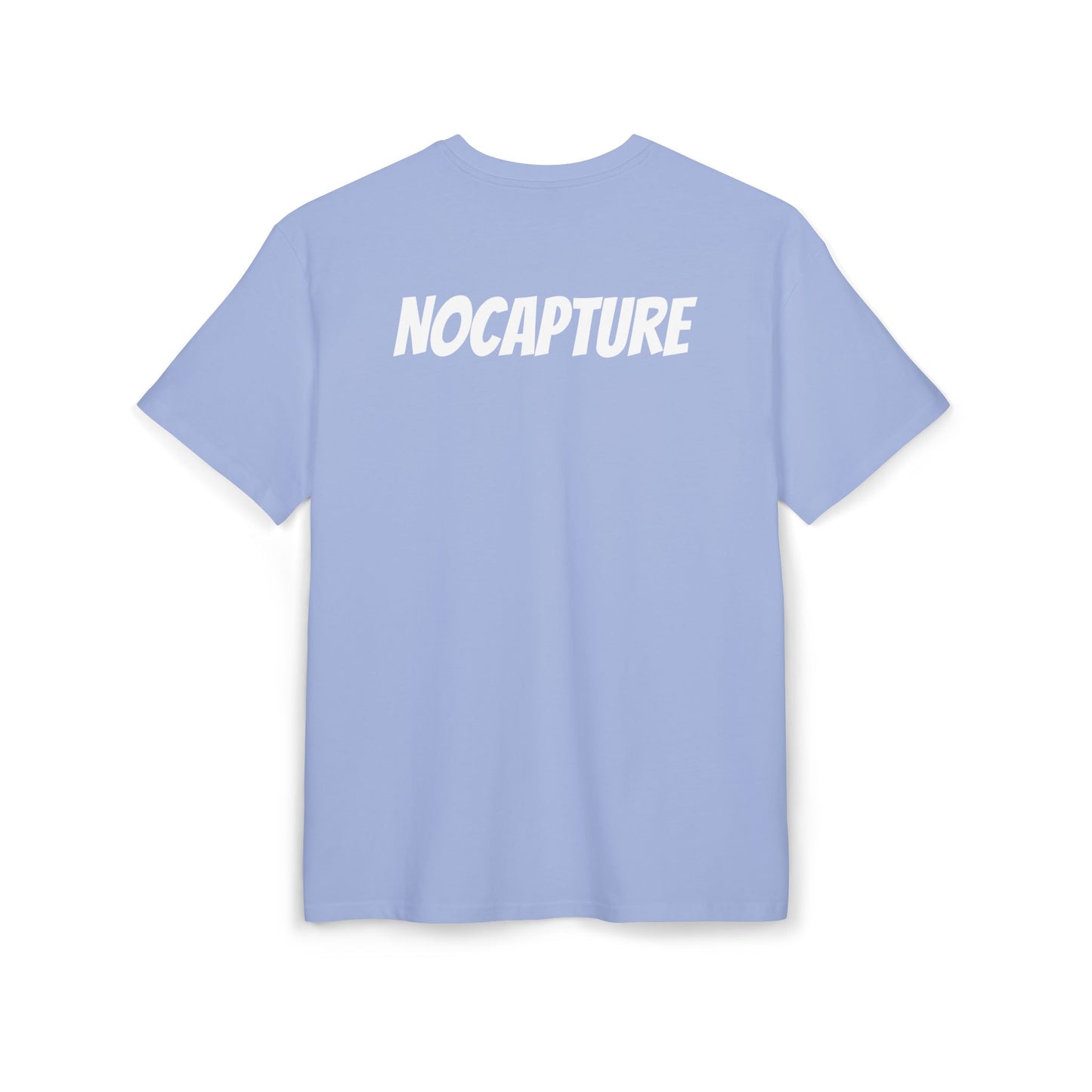 Unisex Heavy Oversize Tee - Front and Back Logo White v2