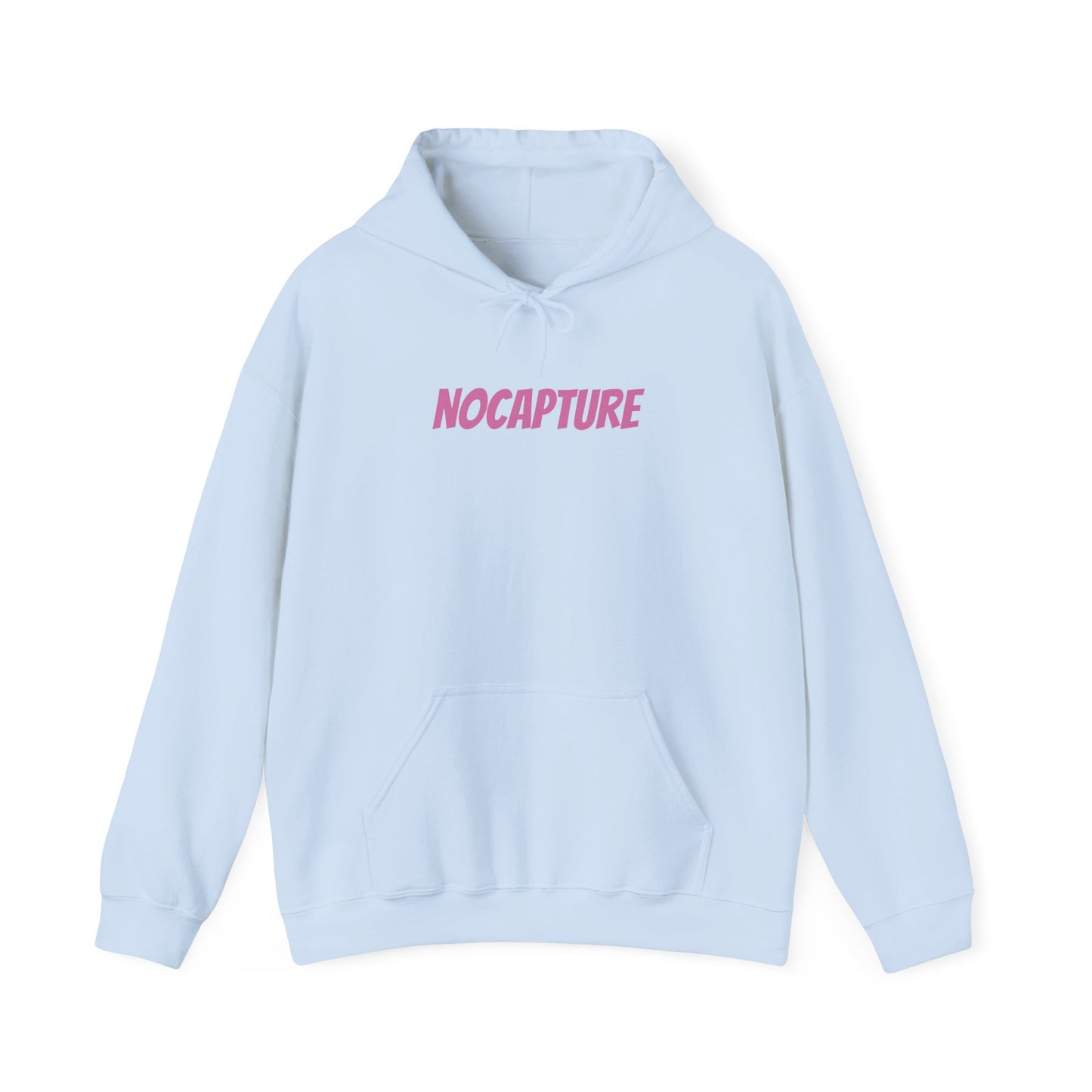 Unisex Heavy Blend™ Hooded Sweatshirt - Cozy Streetwear pink Logo front and back