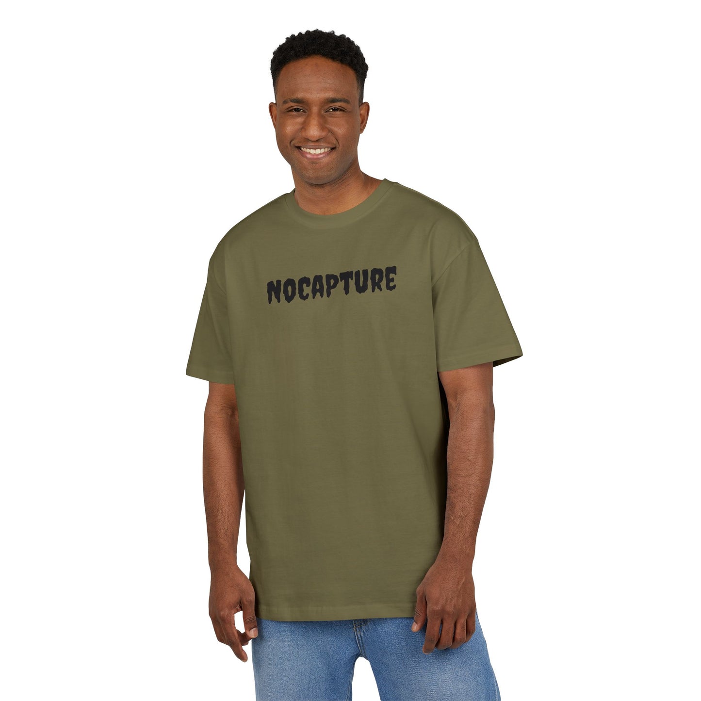 Copy of Unisex Heavy Oversize Tee - Front And Back Print v2