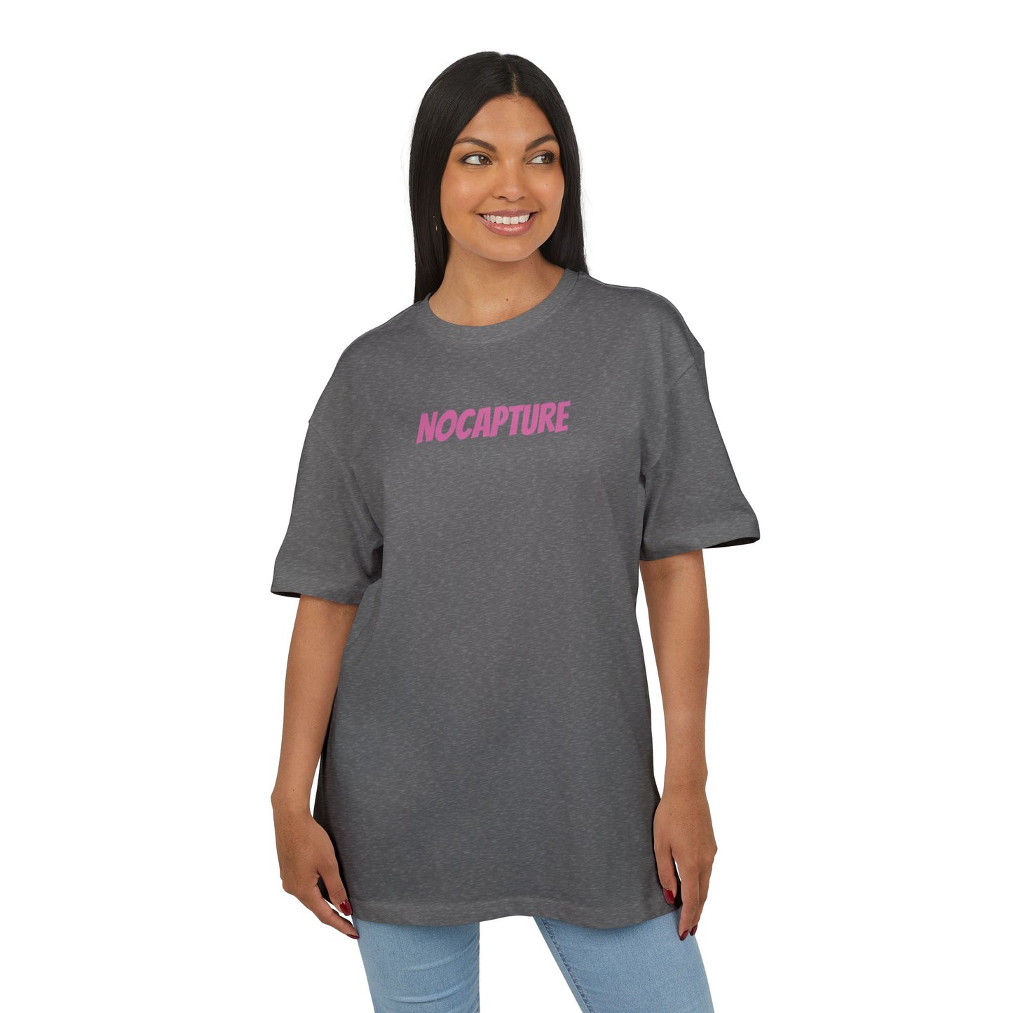 Copy of Unisex Heavy Oversize Tee - Front and Back Logo BabyPink