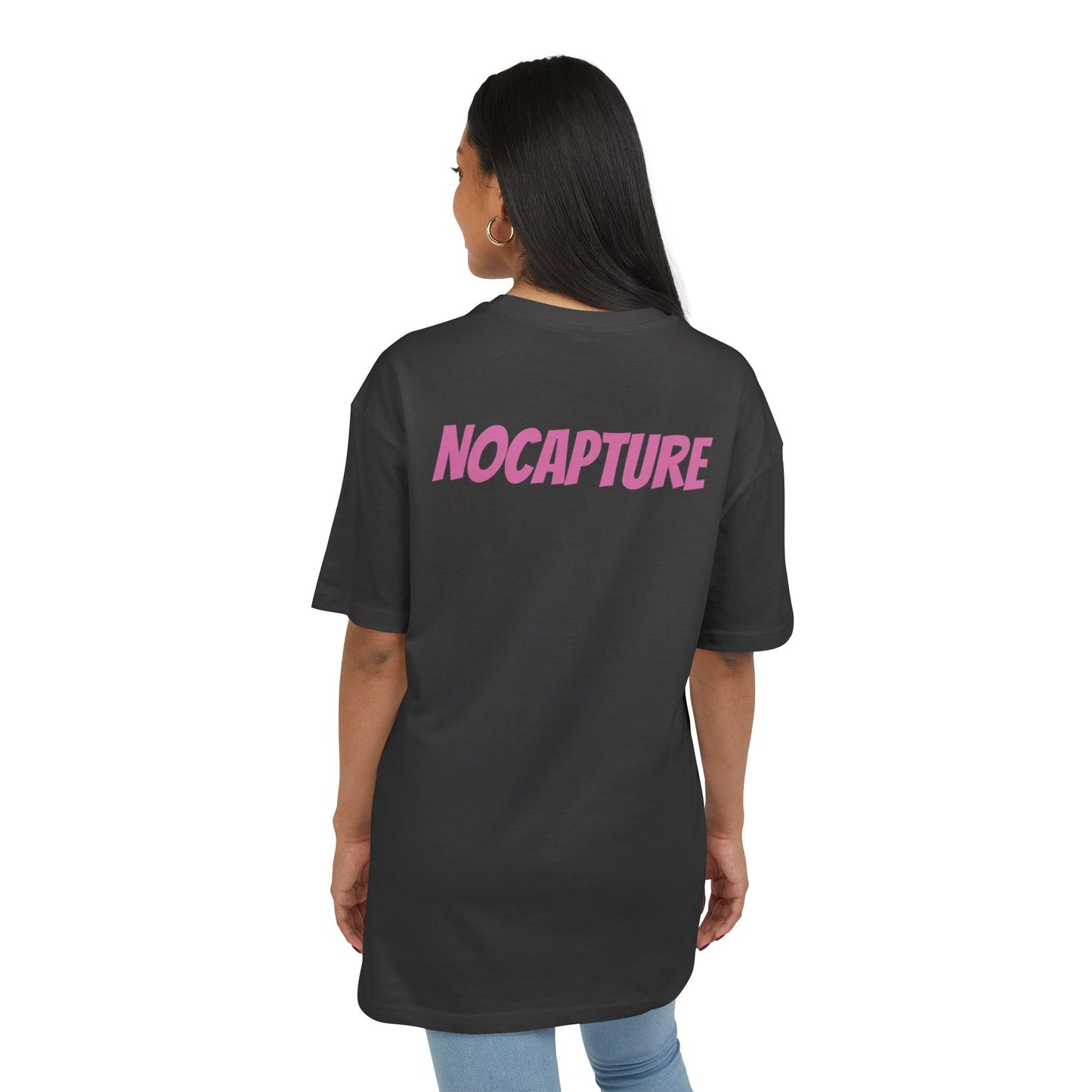 Copy of Unisex Heavy Oversize Tee - Front and Back Logo BabyPink