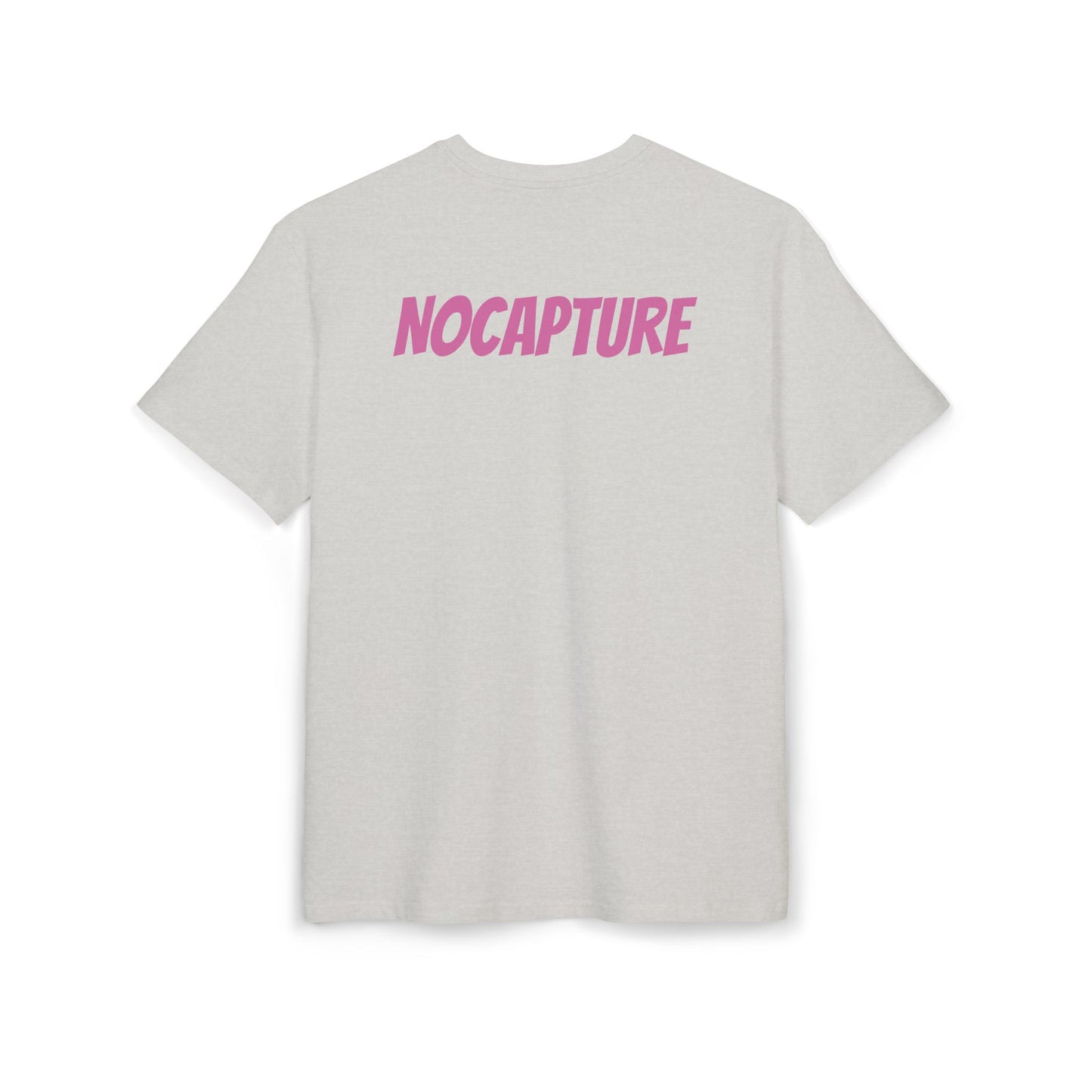 Copy of Unisex Heavy Oversize Tee - Front and Back Logo BabyPink