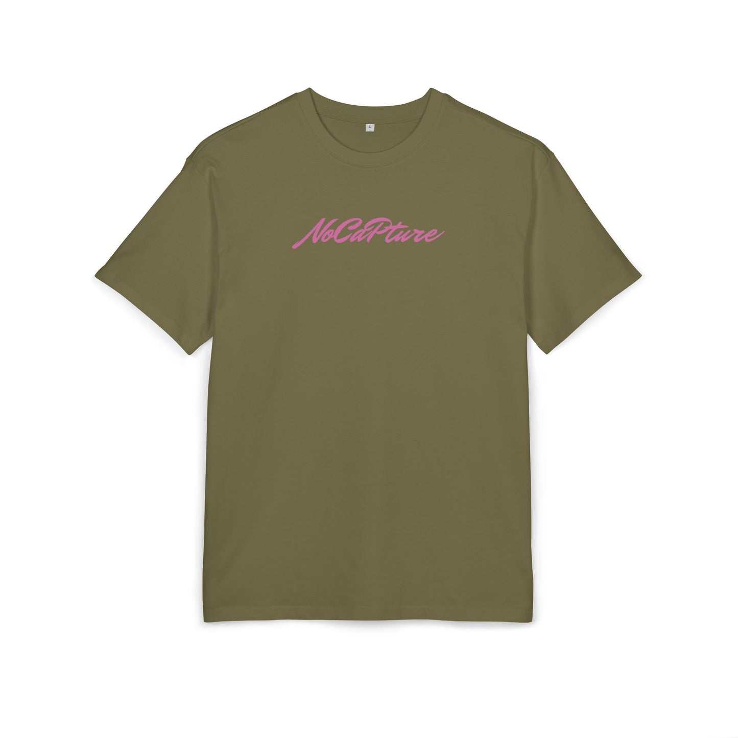 NoCapture Unisex Heavy Oversize Tee - Nocapture PJY front logo