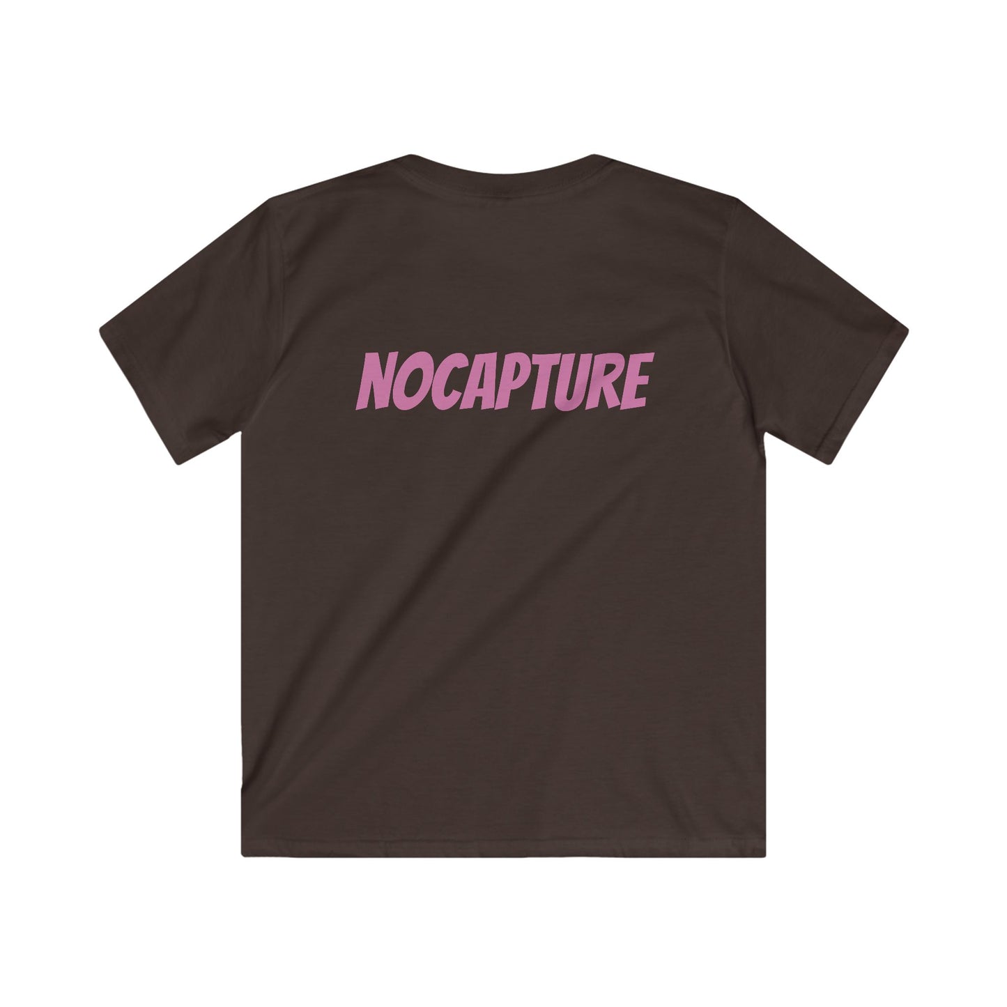 Graphic Tee - Stylish & Comfortable Softstyle Shirt for Playtime Baby Pink Front And Back Logo