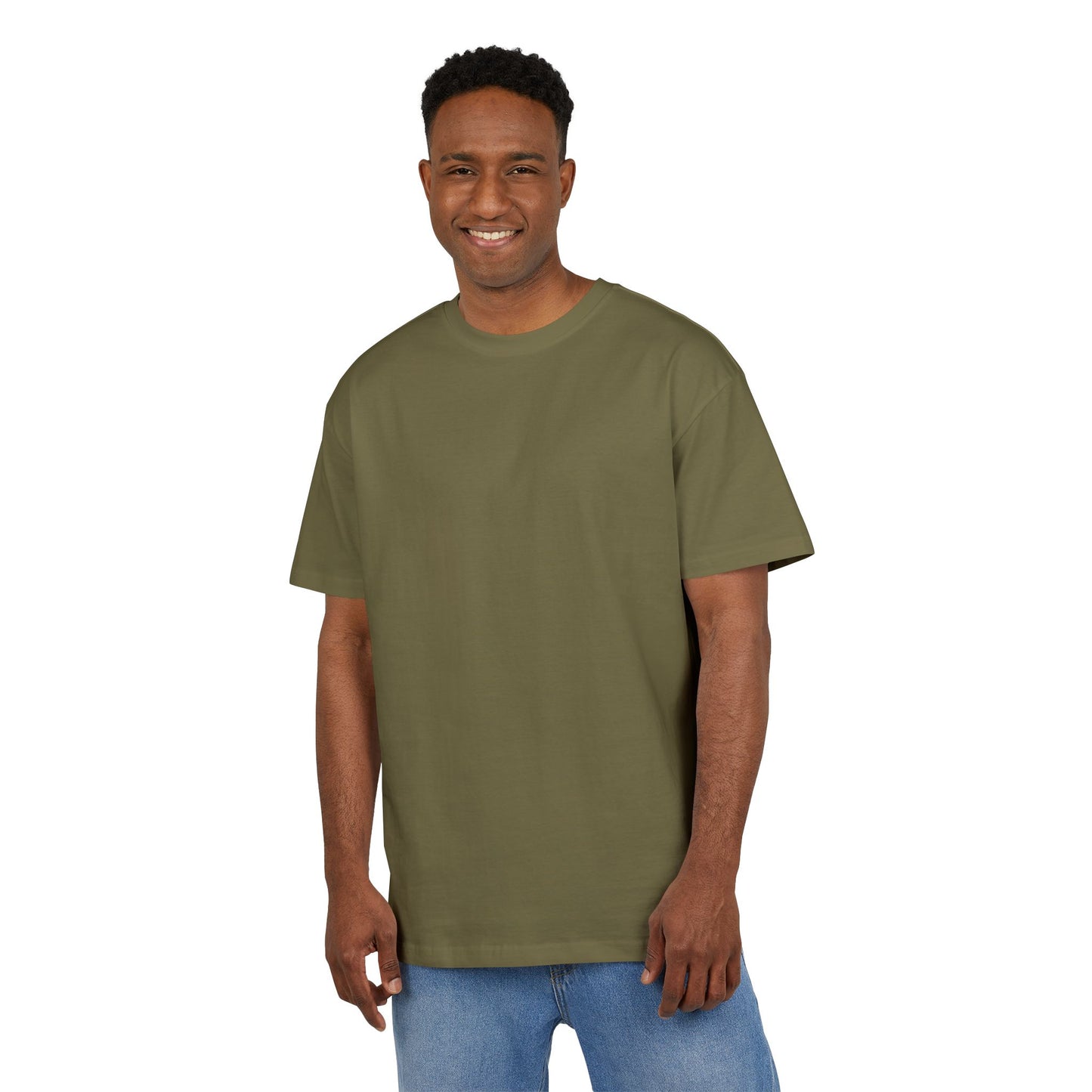 Unisex Heavy Oversize Tee - NoCatPure Graphic Tee for Comfort & Style