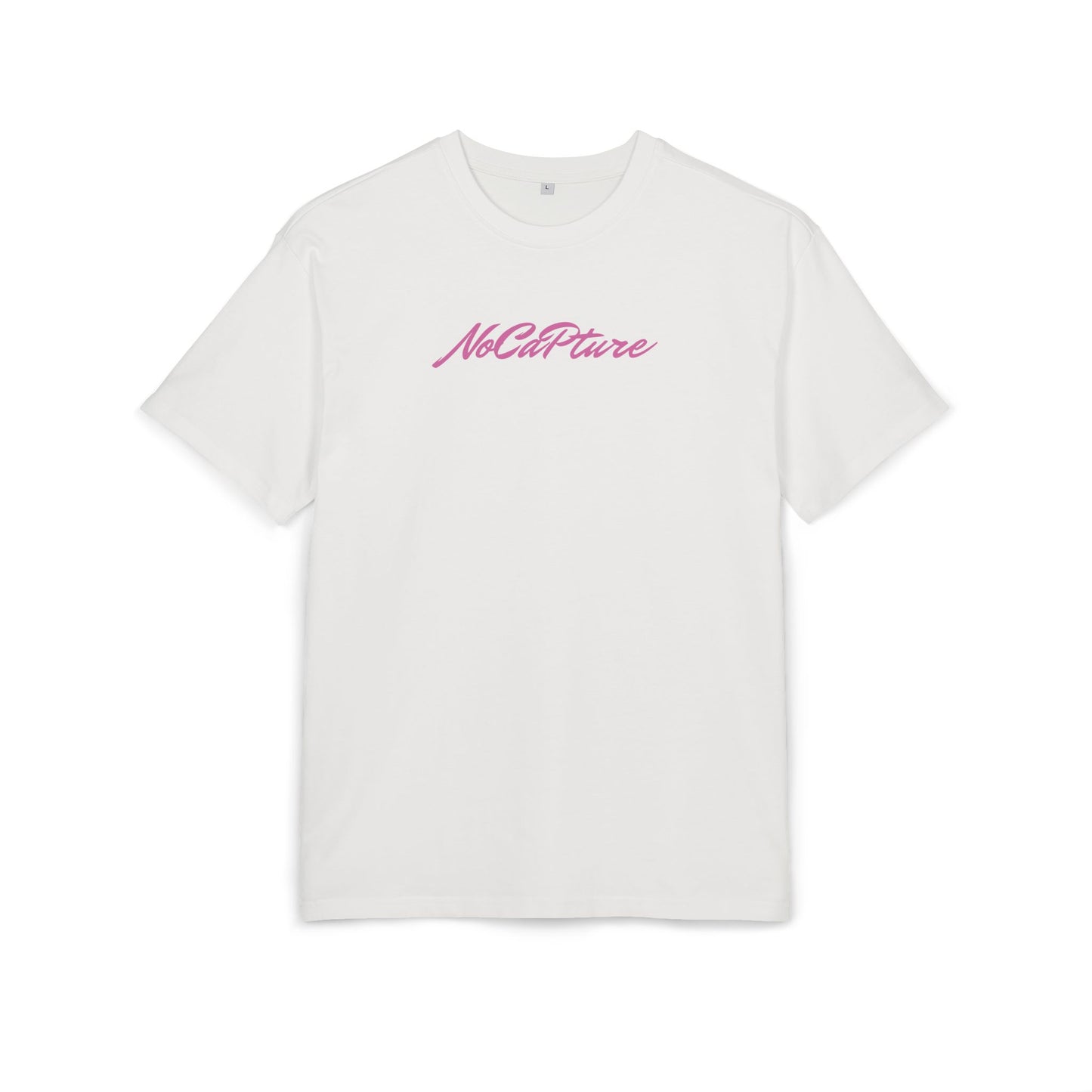 NoCapture Unisex Heavy Oversize Tee - Nocapture PJY front logo