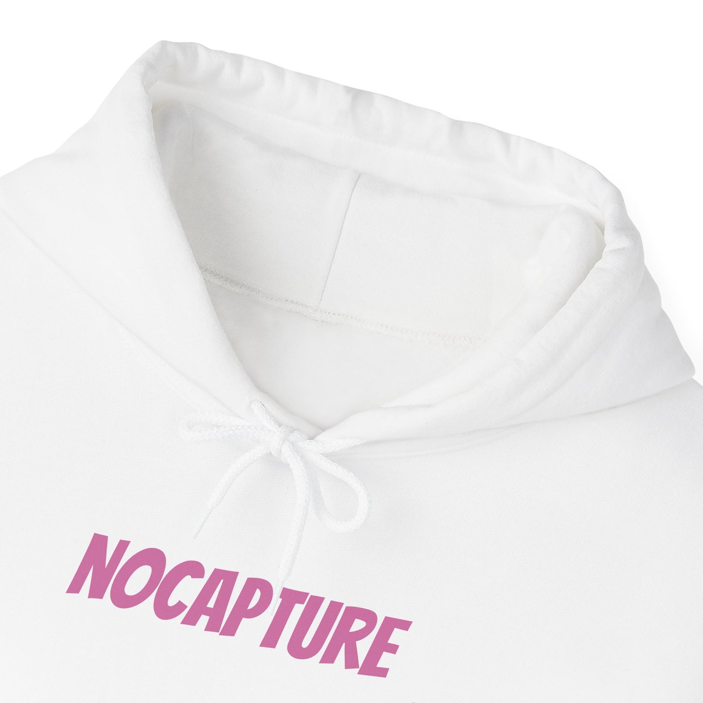Unisex Heavy Blend™ Hooded Sweatshirt - Cozy Streetwear pink Logo front and back