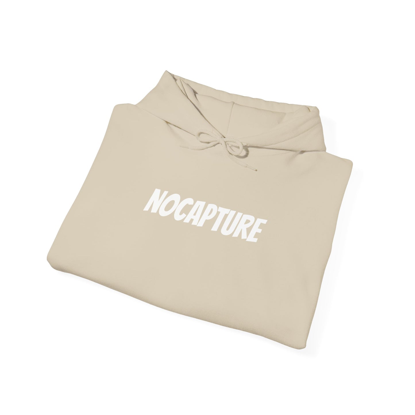 Unisex Heavy Blend™ Hooded Sweatshirt - Cozy Streetwear White Logo front and back
