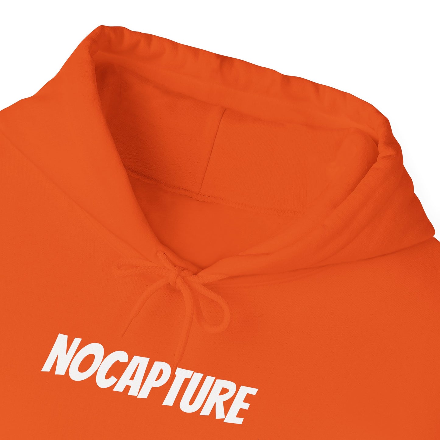 Unisex Heavy Blend™ Hooded Sweatshirt - Cozy Streetwear White Logo front and back