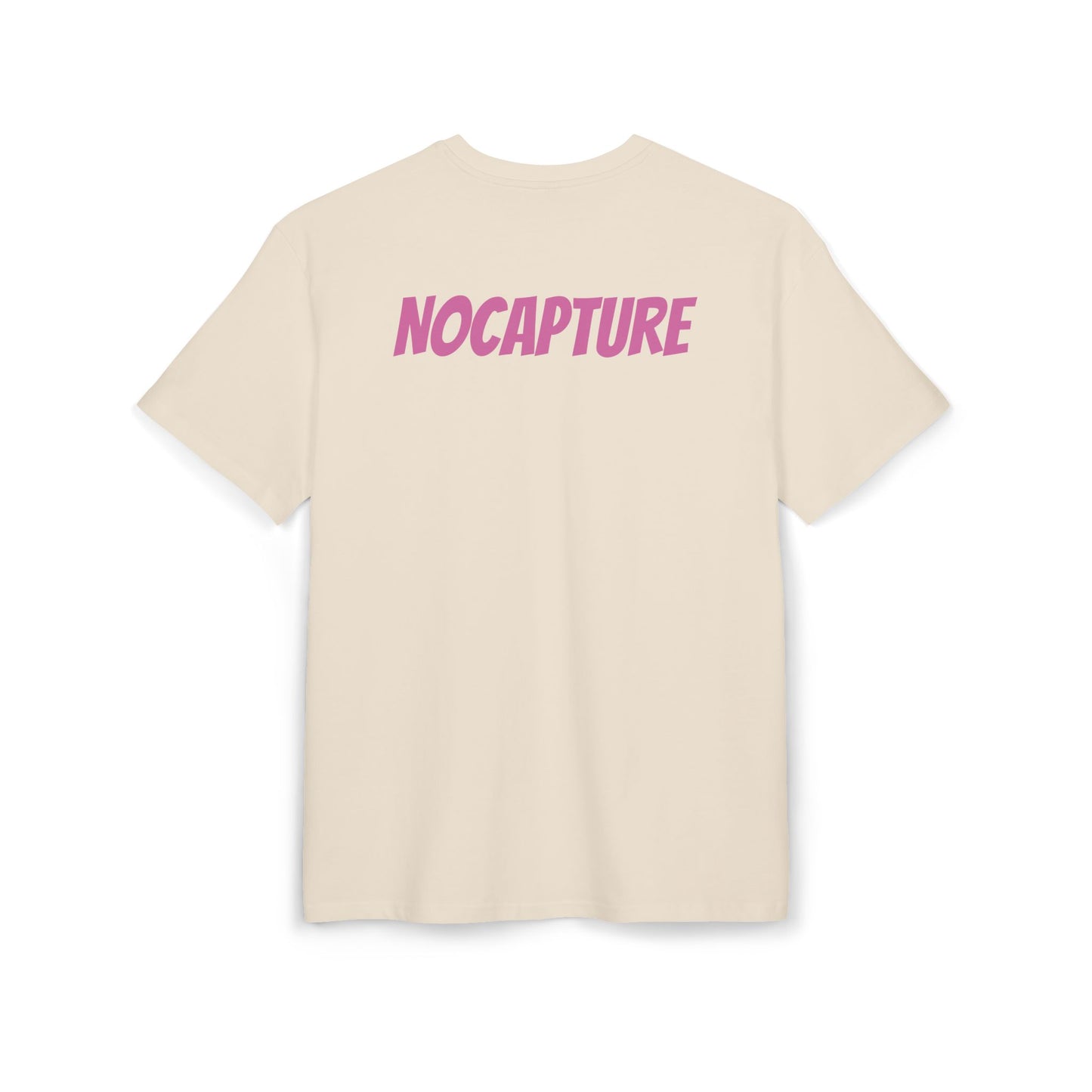 Copy of Unisex Heavy Oversize Tee - Front and Back Logo BabyPink