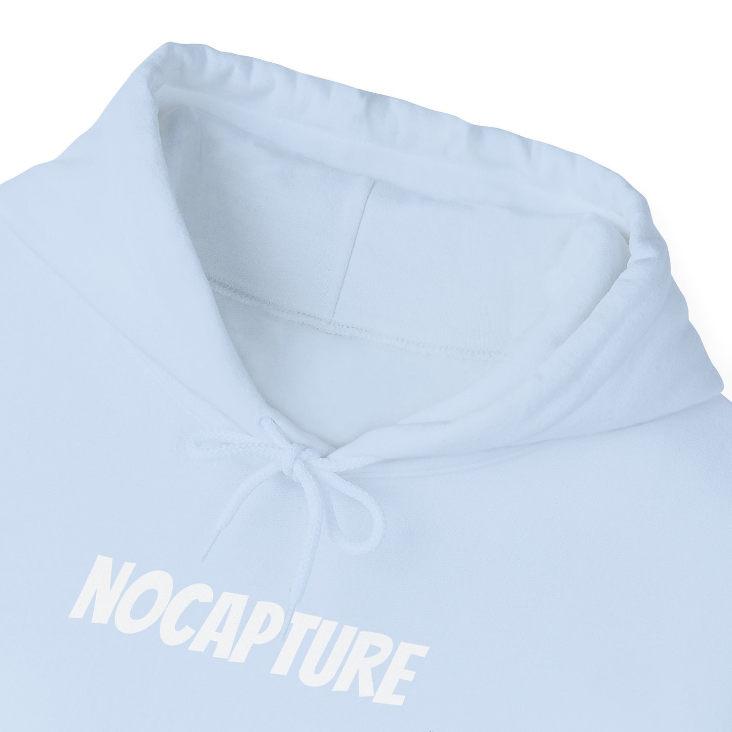 Unisex Heavy Blend™ Hooded Sweatshirt - Cozy Streetwear White Logo front and back