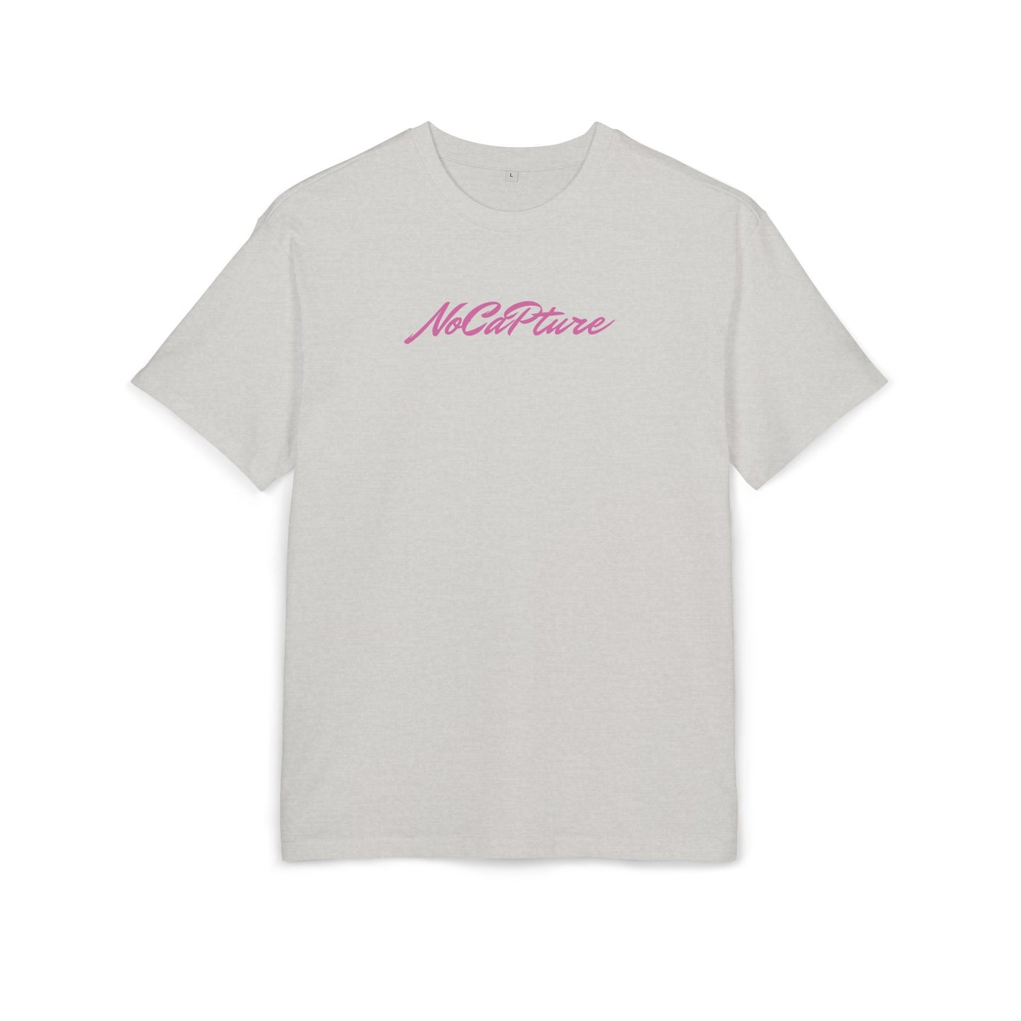 NoCapture Unisex Heavy Oversize Tee - Nocapture PJY front logo