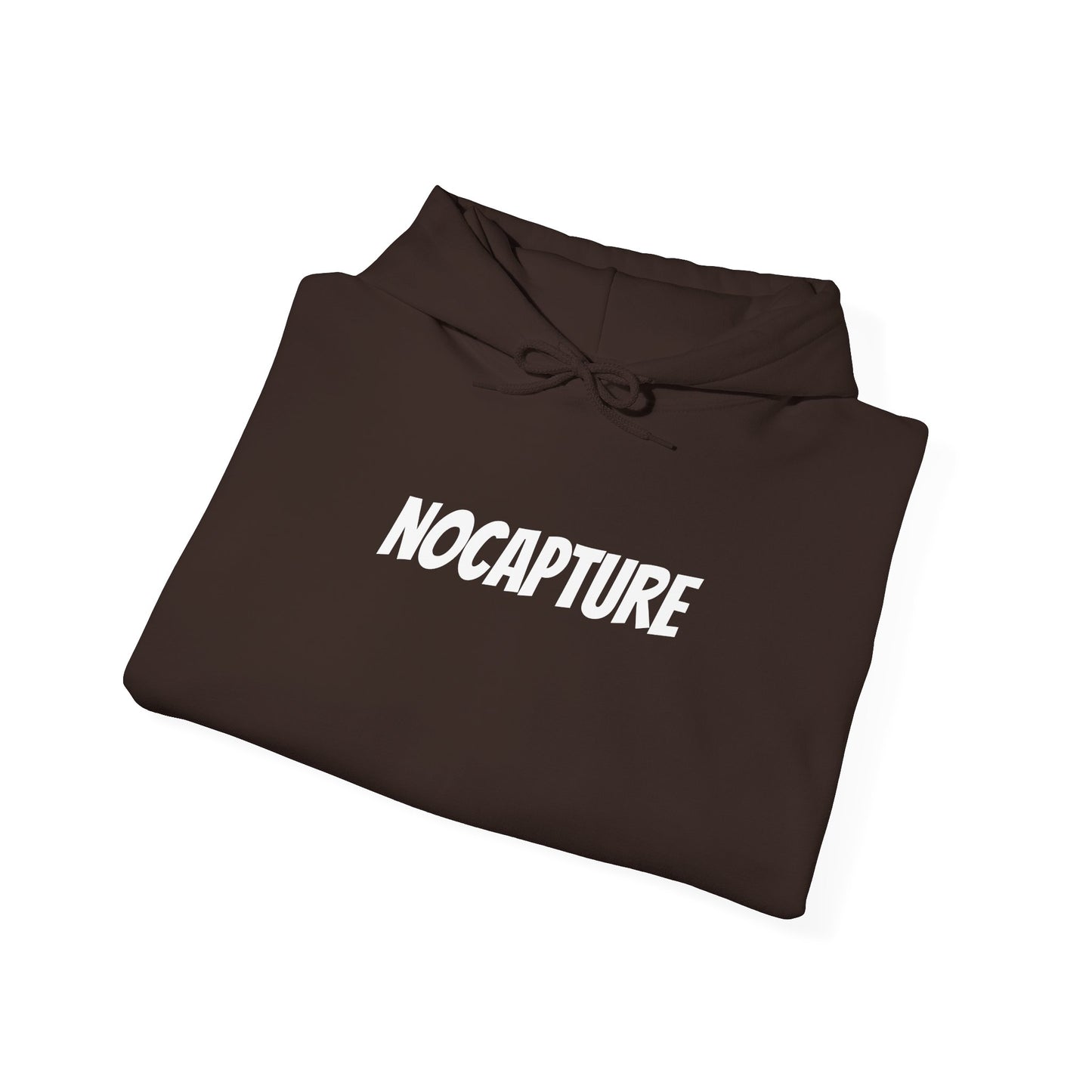 Unisex Heavy Blend™ Hooded Sweatshirt - Cozy Streetwear White Logo front and back