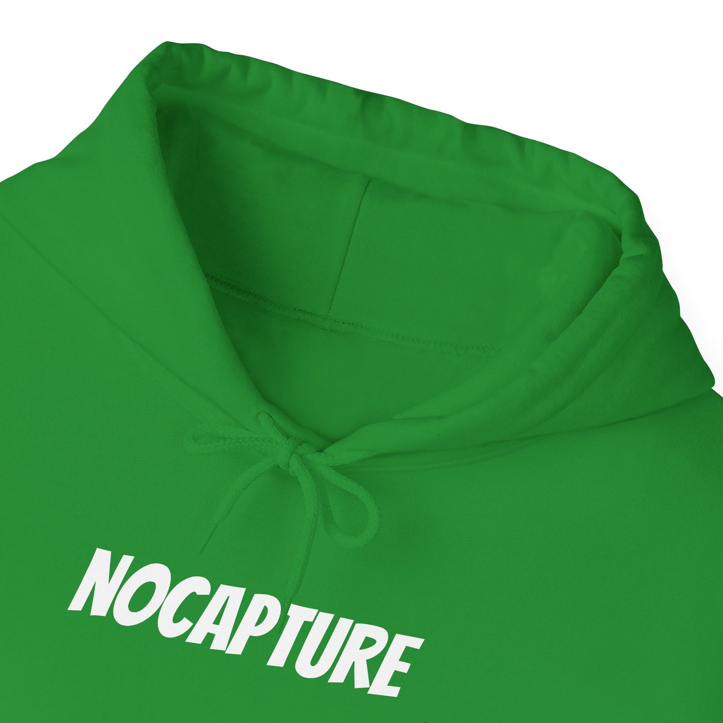 Unisex Heavy Blend™ Hooded Sweatshirt - Cozy Streetwear White Logo front and back