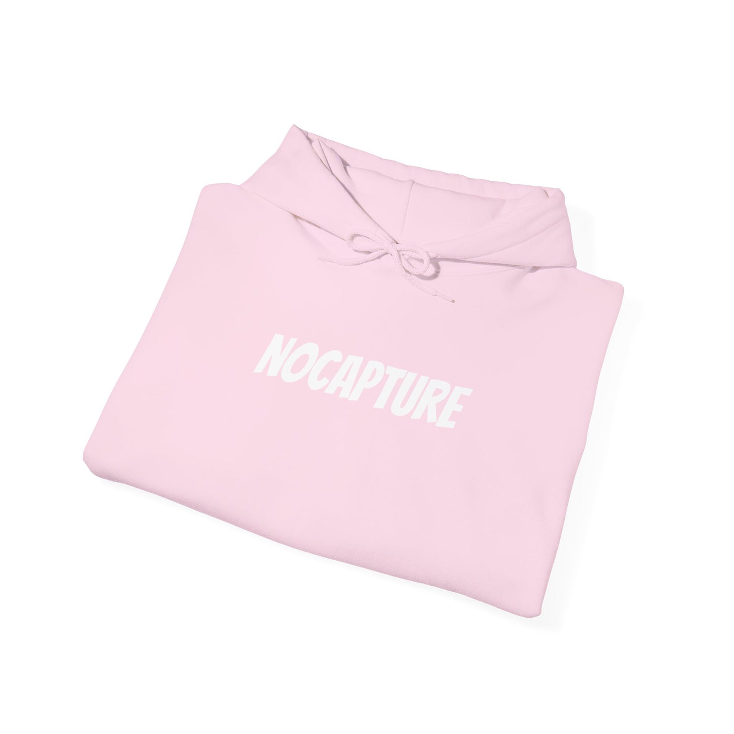 Unisex Heavy Blend™ Hooded Sweatshirt - Cozy Streetwear White Logo front and back
