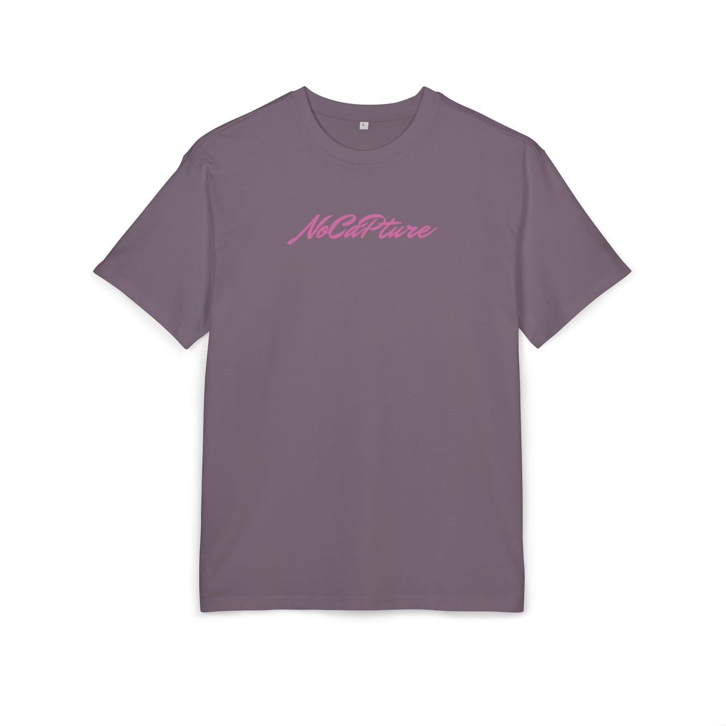 NoCapture Unisex Heavy Oversize Tee - Nocapture PJY front logo