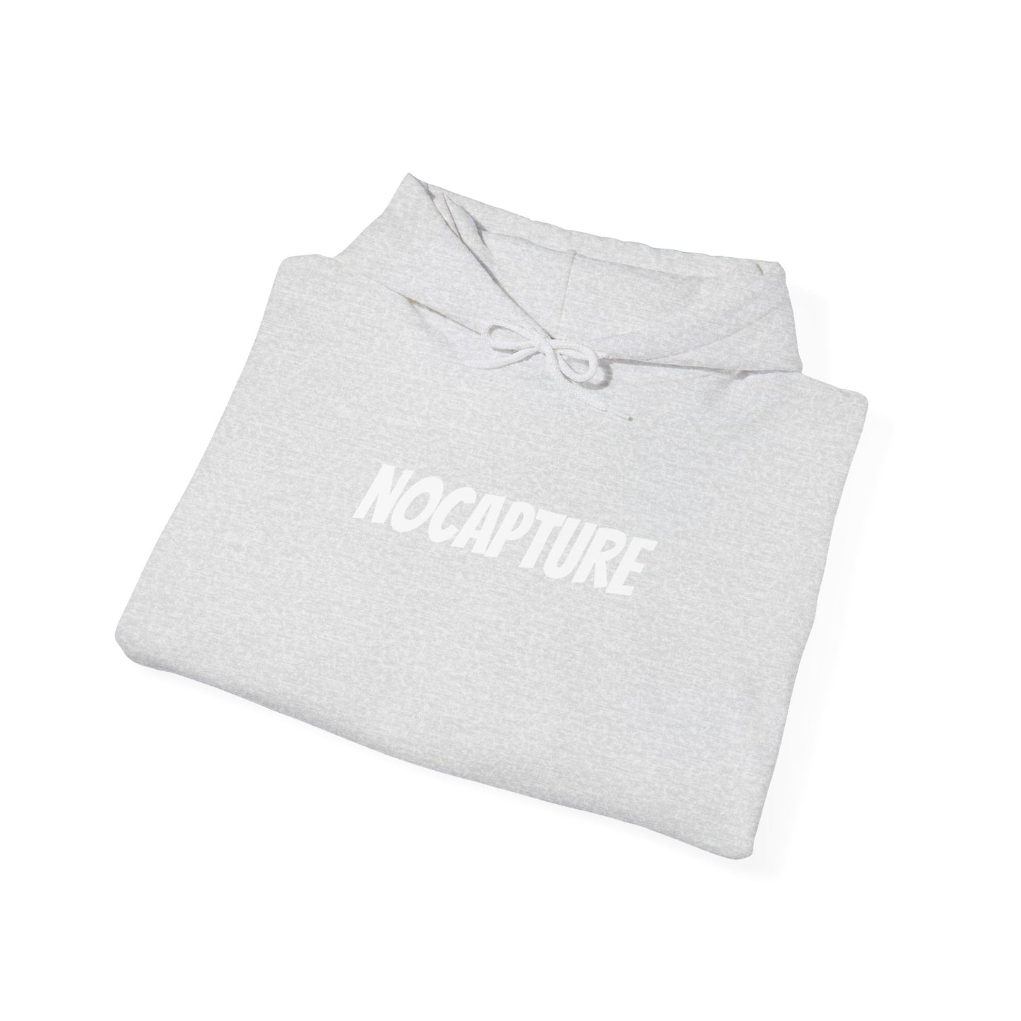 Unisex Heavy Blend™ Hooded Sweatshirt - Cozy Streetwear White Logo front and back