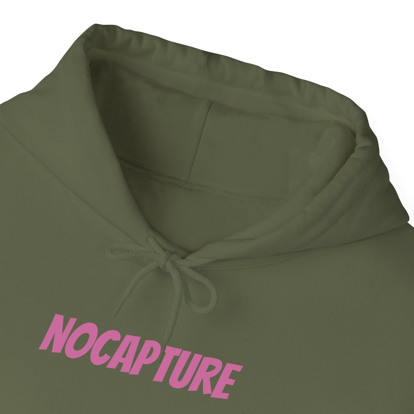 Unisex Heavy Blend™ Hooded Sweatshirt - Cozy Streetwear pink Logo front and back