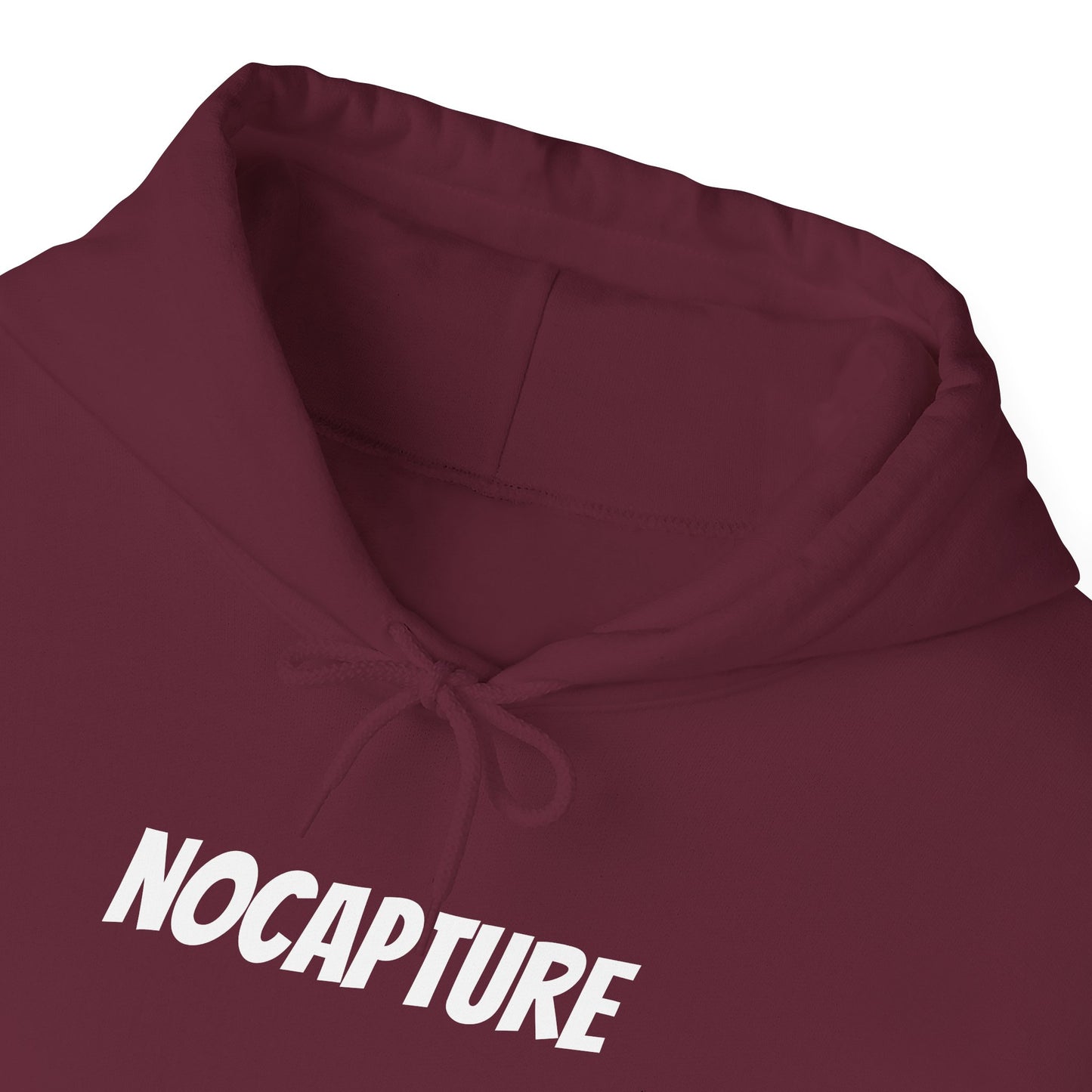Unisex Heavy Blend™ Hooded Sweatshirt - Cozy Streetwear White Logo front and back