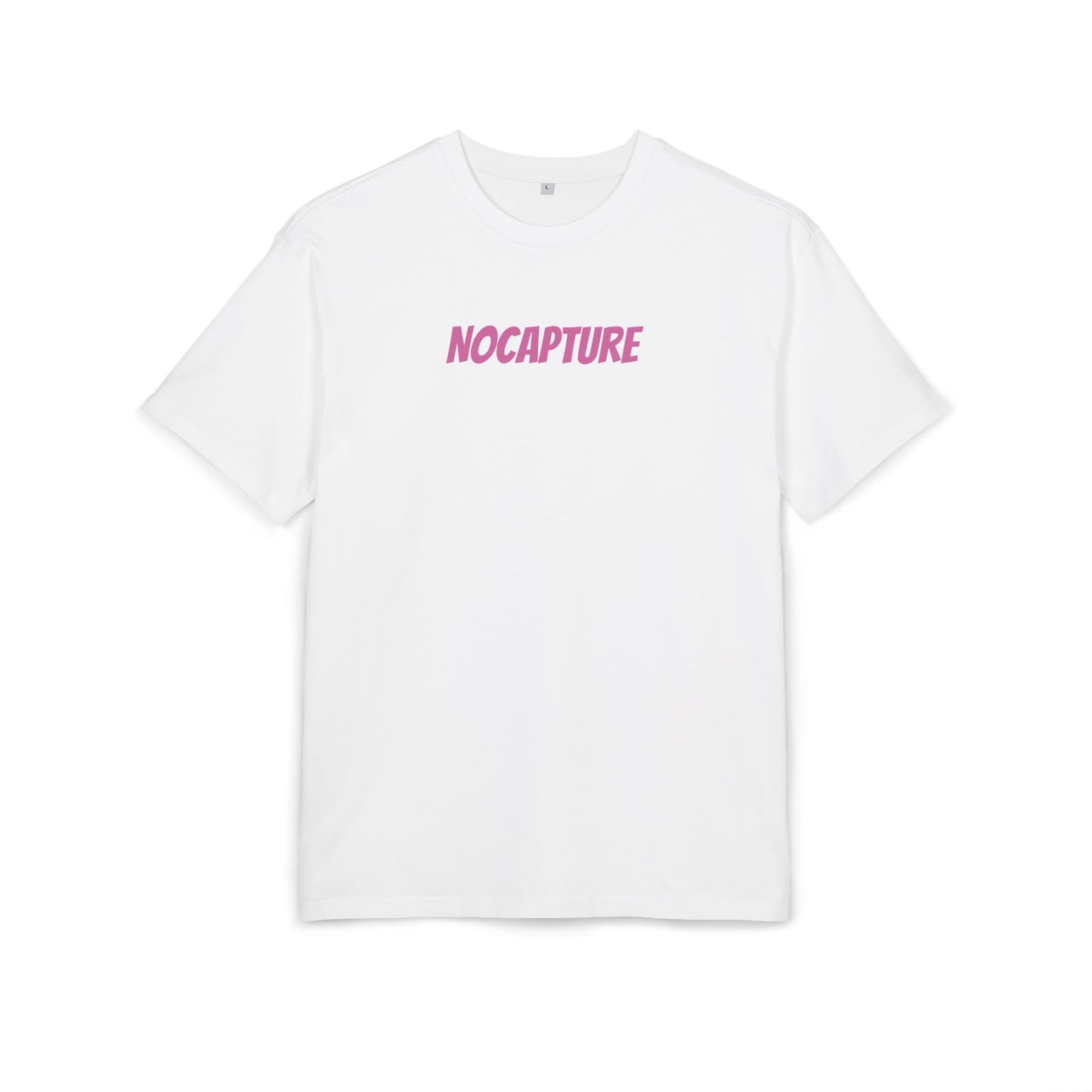Copy of Unisex Heavy Oversize Tee - Front and Back Logo BabyPink