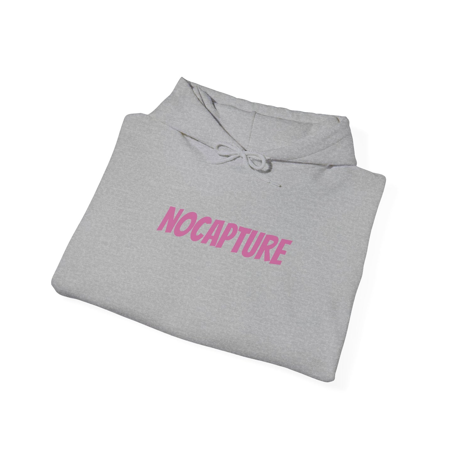 Unisex Heavy Blend™ Hooded Sweatshirt - Cozy Streetwear pink Logo front and back
