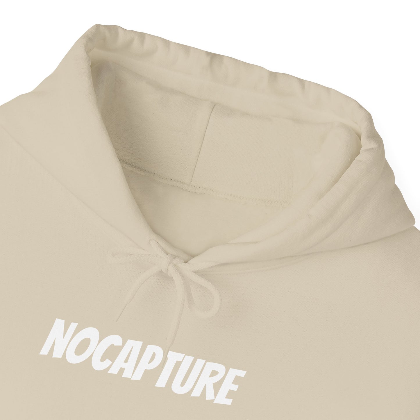 Unisex Heavy Blend™ Hooded Sweatshirt - Cozy Streetwear White Logo front and back