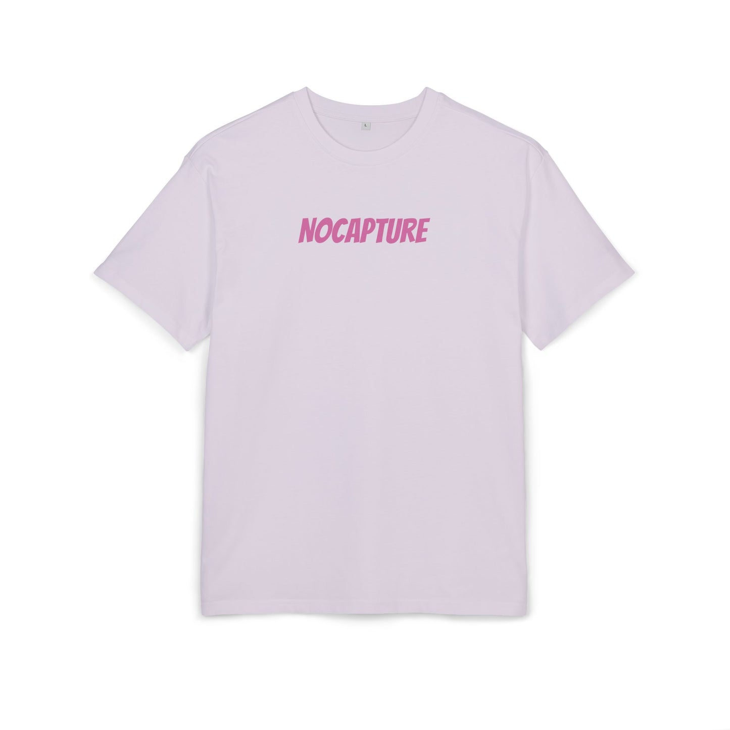 Copy of Unisex Heavy Oversize Tee - Front and Back Logo BabyPink