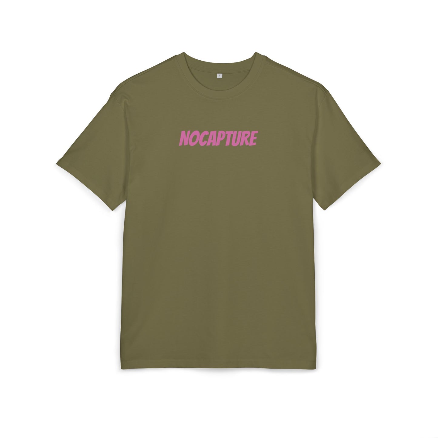 Copy of Unisex Heavy Oversize Tee - Front and Back Logo BabyPink