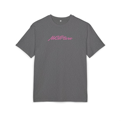 NoCapture Unisex Heavy Oversize Tee - Nocapture PJY front logo