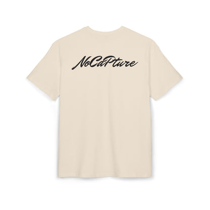 Unisex Heavy Oversize Tee - NoCatPure Graphic Tee for Comfort & Style