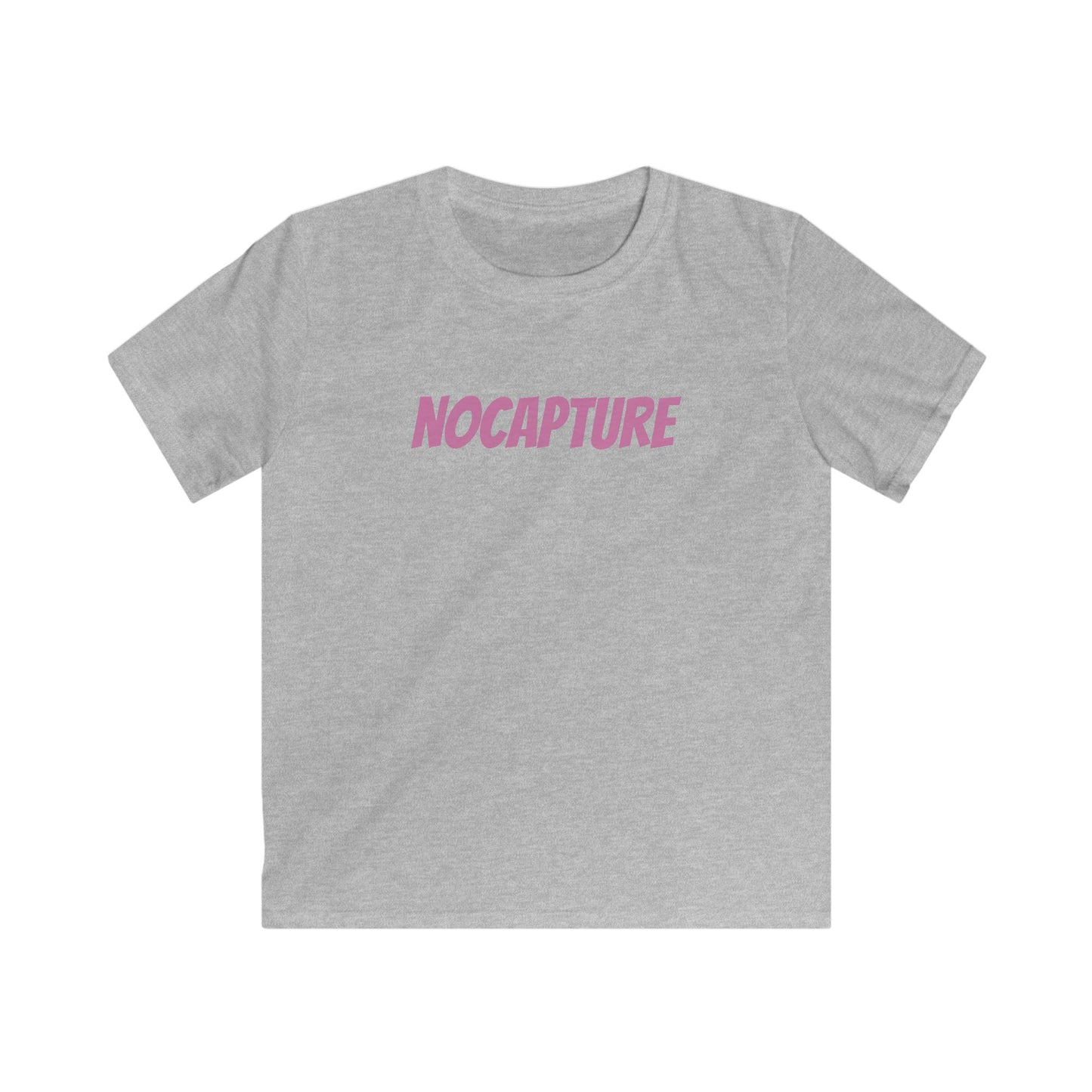 Graphic Tee - Stylish & Comfortable Softstyle Shirt for Playtime Baby Pink Front And Back Logo