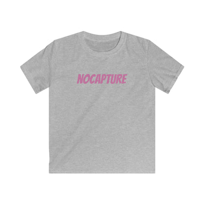 Graphic Tee - Stylish & Comfortable Softstyle Shirt for Playtime Baby Pink Front And Back Logo