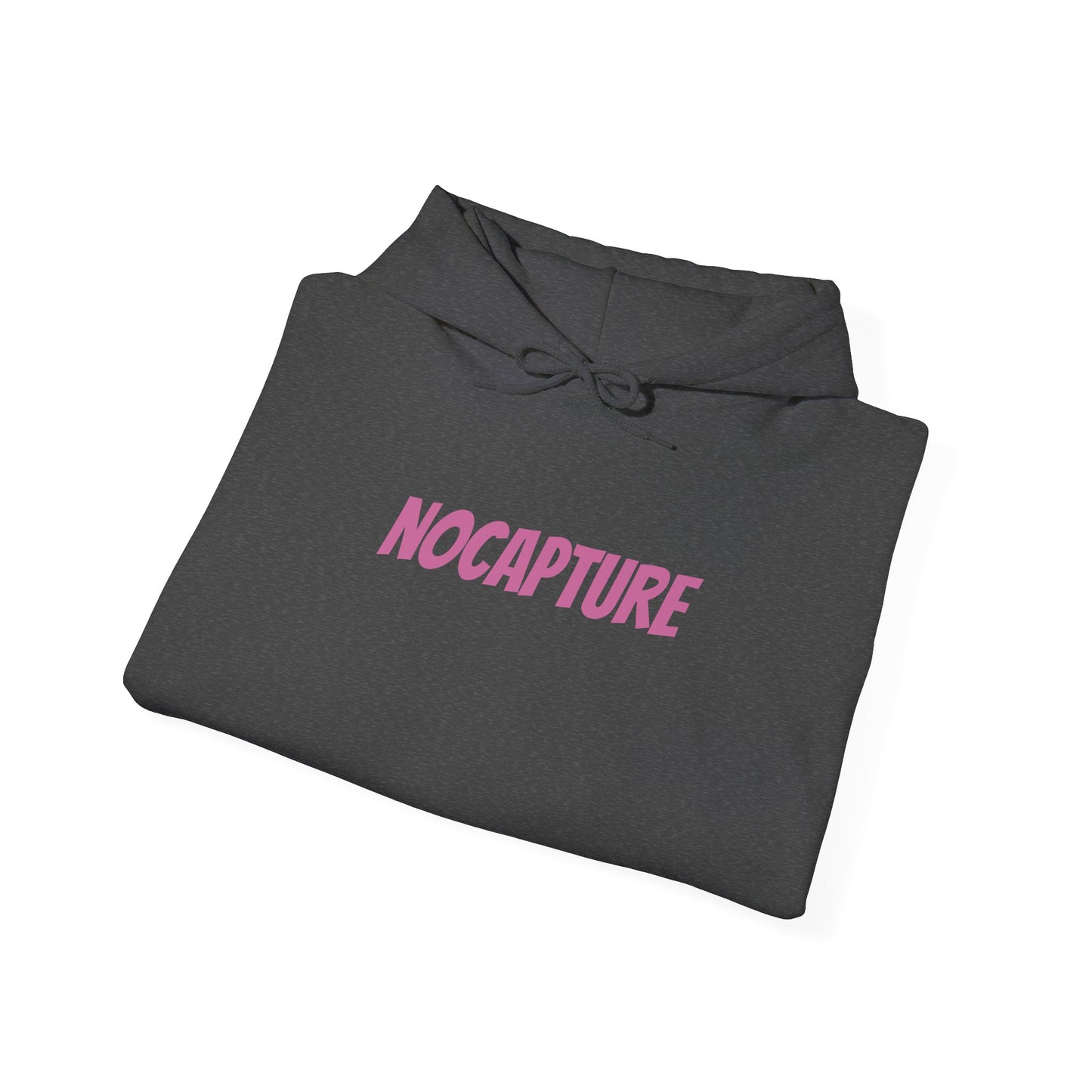 Unisex Heavy Blend™ Hooded Sweatshirt - Cozy Streetwear pink Logo front and back