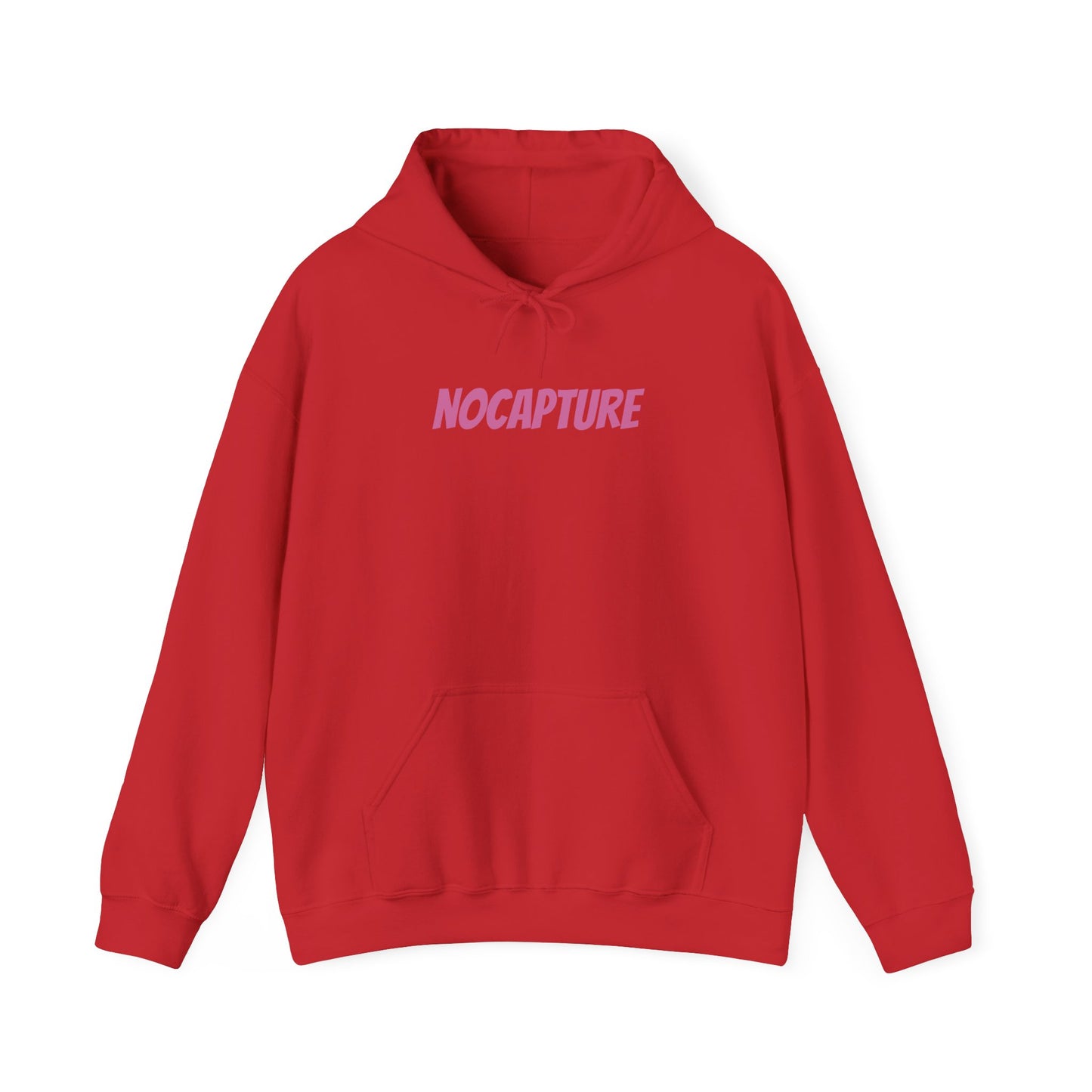 Unisex Heavy Blend™ Hooded Sweatshirt - Cozy Streetwear pink Logo front and back