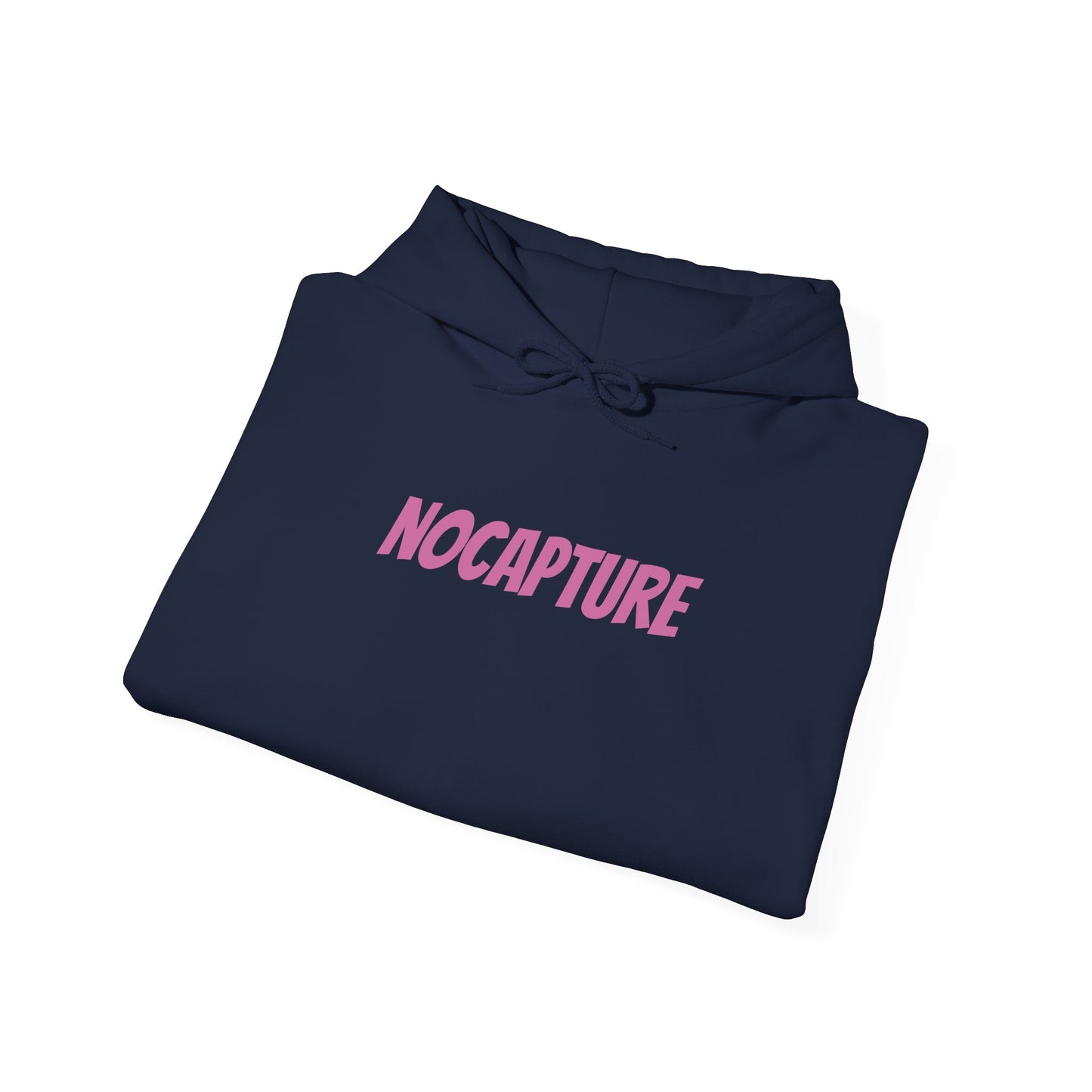 Unisex Heavy Blend™ Hooded Sweatshirt - Cozy Streetwear pink Logo front and back
