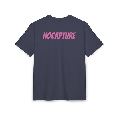 Copy of  Unisex Heavy Oversize Tee - Front and Back Logo BabyPink