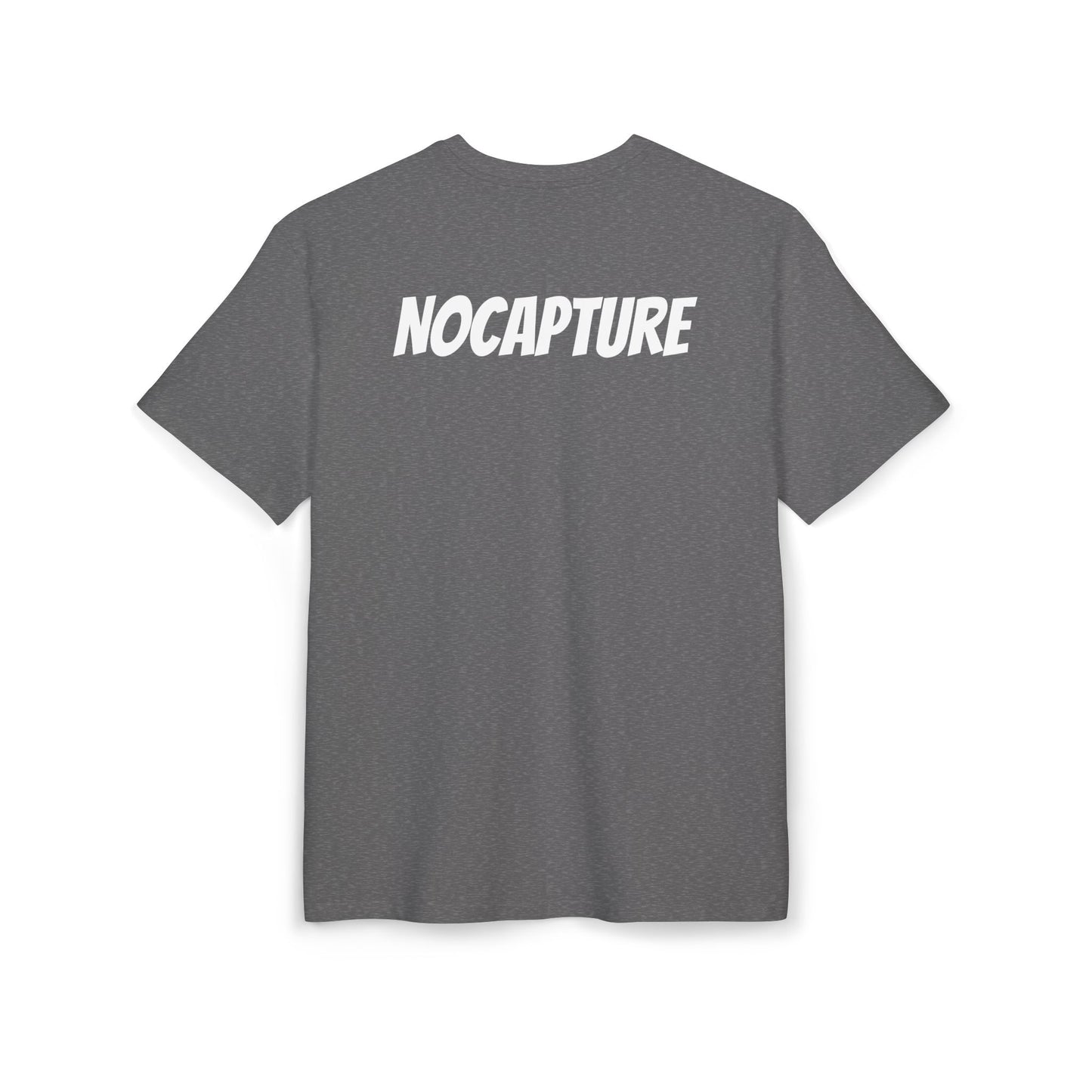 Unisex Heavy Oversize Tee - Front and Back Logo White v2