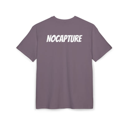 Unisex Heavy Oversize Tee - Front and Back Logo White v2