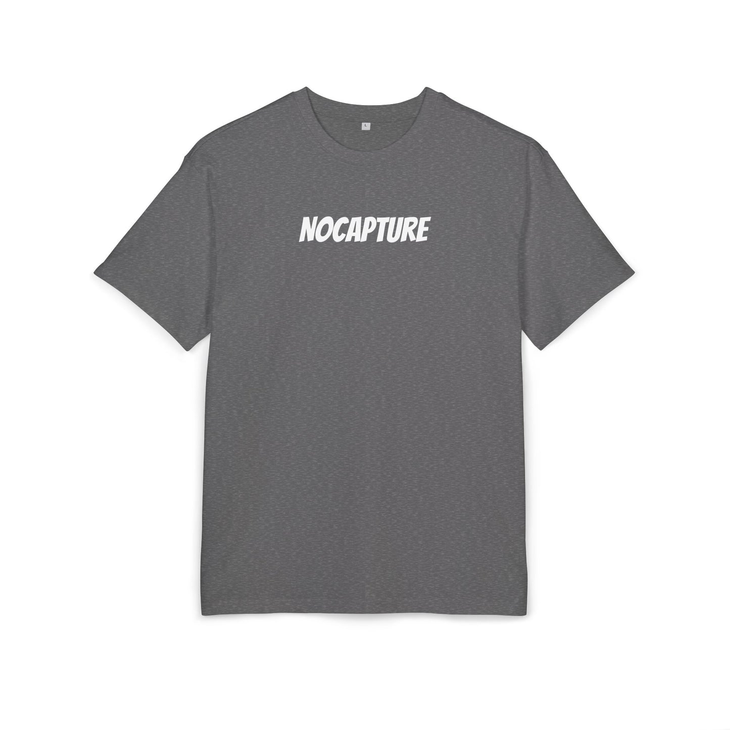 Unisex Heavy Oversize Tee - Front and Back Logo White v2