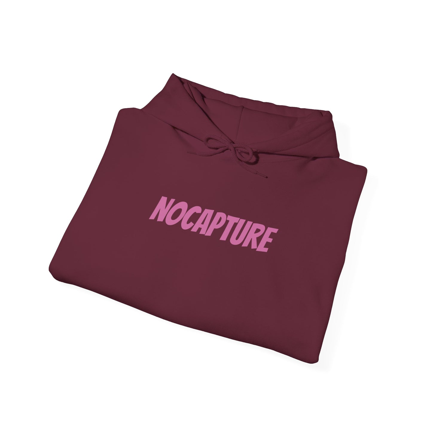 Unisex Heavy Blend™ Hooded Sweatshirt - Cozy Streetwear pink Logo front and back