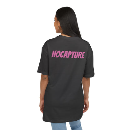 Copy of  Unisex Heavy Oversize Tee - Front and Back Logo BabyPink
