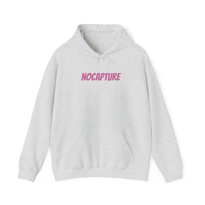 Unisex Heavy Blend™ Hooded Sweatshirt - Cozy Streetwear pink Logo front and back