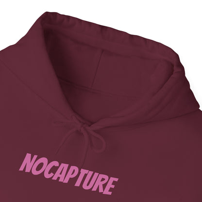 Unisex Heavy Blend™ Hooded Sweatshirt - Cozy Streetwear pink Logo front and back