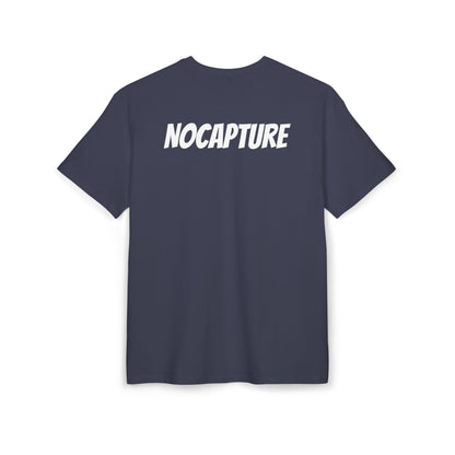 Unisex Heavy Oversize Tee - Front and Back Logo White v2