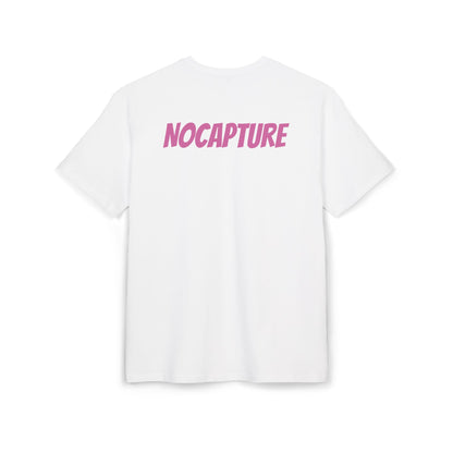 Copy of  Unisex Heavy Oversize Tee - Front and Back Logo BabyPink