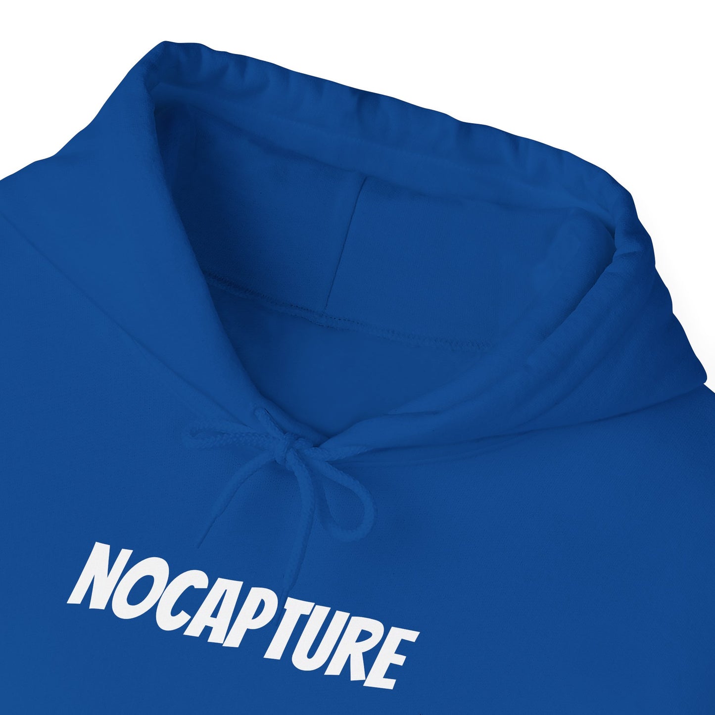 Unisex Heavy Blend™ Hooded Sweatshirt - Cozy Streetwear White Logo front and back