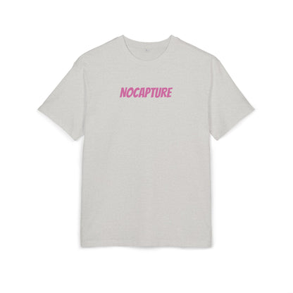 Copy of  Unisex Heavy Oversize Tee - Front and Back Logo BabyPink